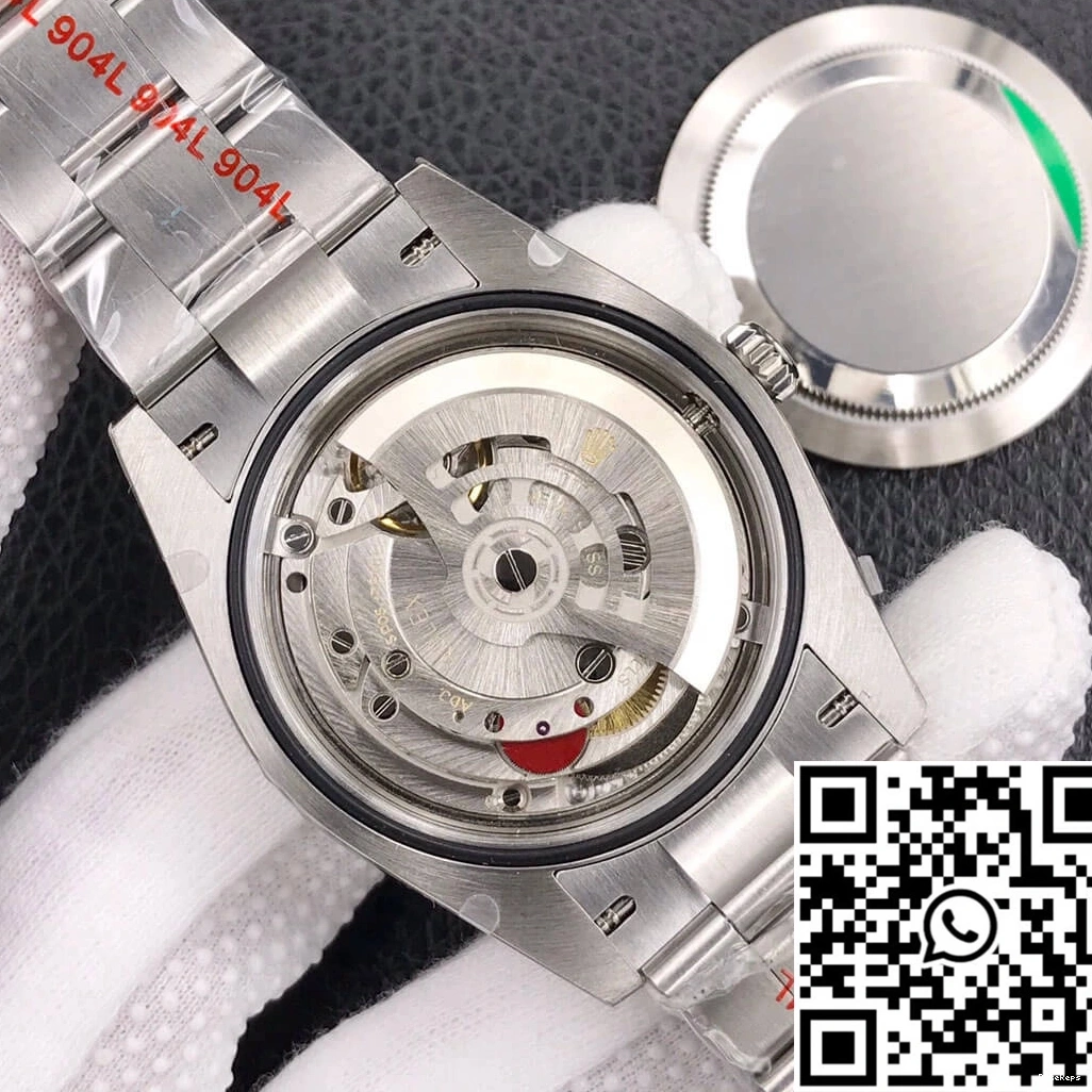 Dial M124300-0002 Rolex Black Perpetual 41MM EW Oyster Factory 0801
